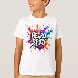 NEUROSPICY Neurodiversität Autismus ADHS Dyslexie T-Shirt