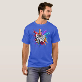 NEUROSPICY Neurodiversität Autismus ADHS Dyslexie T-Shirt