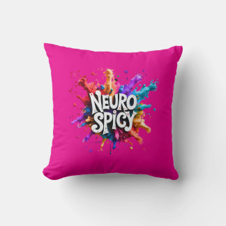 NEUROSPICY Neurodiversität Autismus ADHS Legasthen Kissen