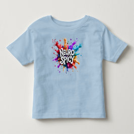 NEUROSPICY Neurodiversität Autismus ADHS Legasthen Kleinkind T-shirt