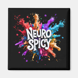 NEUROSPICY Neurodiversität Autismus ADHS Legasthen Magnet