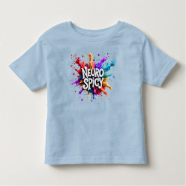 NEUROSPICY neurodiversity autism adhd dyslexia Kleinkind T-shirt