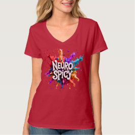 NEUROSPICY neurodiversity autism adhd dyslexia T-Shirt
