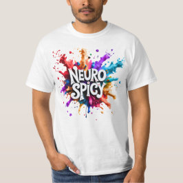NEUROSPICY neurodiversity autism adhd dyslexia T-Shirt