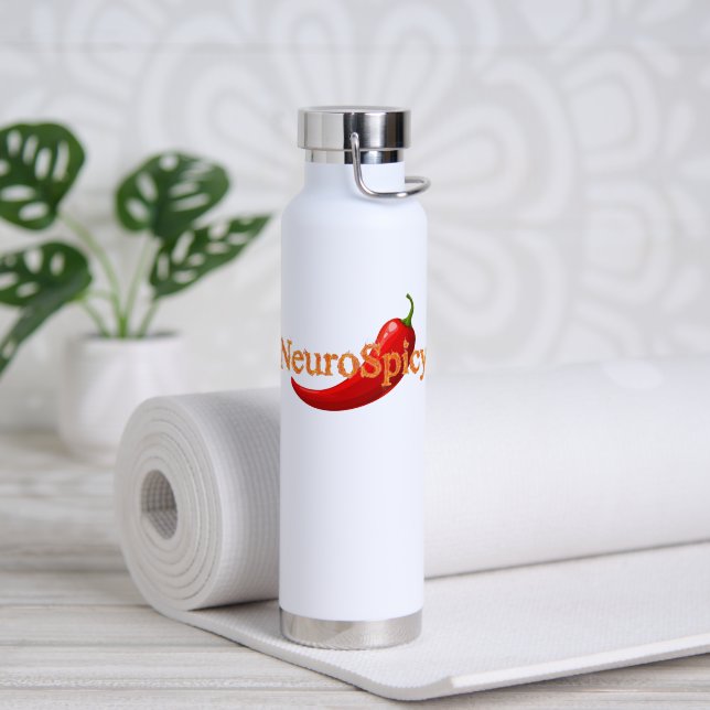 Neurospicy Wasserflasche Trinkflasche (Yoga (gedreht))