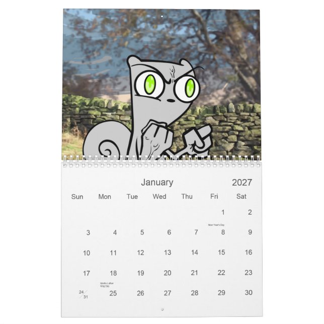 Neurotisch Ihr Kalender 2013 (Jan 2027)