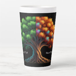 Neurotypisch vs. Neurodivers Milchtasse
