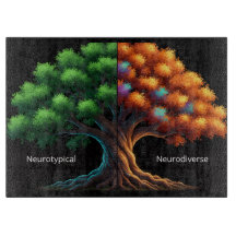 Neurotypisch vs. Neurodiverser Baum
