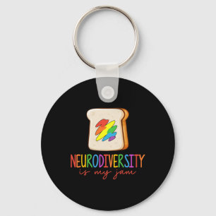 Neuroversität ist mein Jam Adhd Autism Awareness S Schlüsselanhänger
