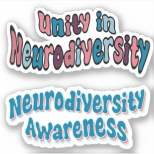 Neuroversity Bewusstsein Mehr Aufkleber innen!