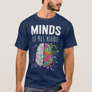 Neuroversity Brain ADHD Autismus Bewusstsein T-Shirt