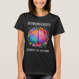 Neuroversity Hirn und Bewusstsein für Autismus T-Shirt