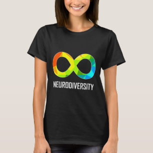 Neuroversity Unendlichkeit Autismus und Amortisier T-Shirt