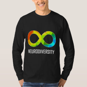 Neuroversity Unendlichkeit Autismus und Amortisier T-Shirt