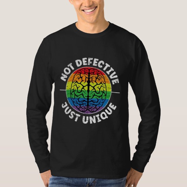 Neurovielfalt Adhd Autismus T-Shirt (Vorderseite)