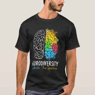 Neurovielfalt - Autismus - Spektrum Adhorn - Regen T-Shirt
