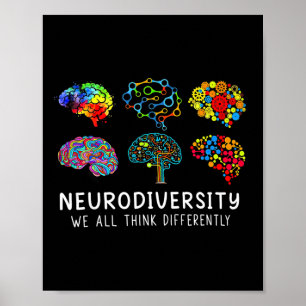 Neurovielfalt - Bewusstsein für Autismus und Embra Poster