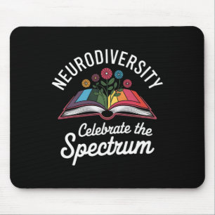Neurovielfalt feiert die Autismus des Spektrums-Bu Mousepad