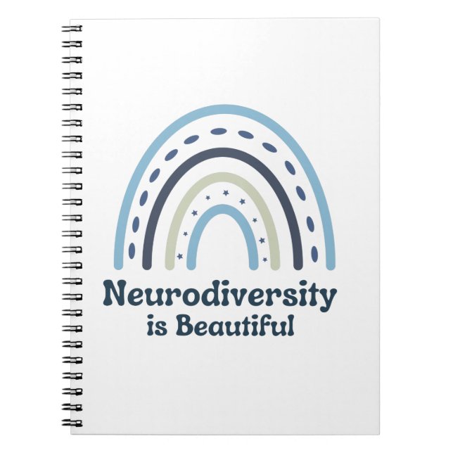 Neurovielfalt ist ein schönes Notebook Notizblock (Vorderseite)