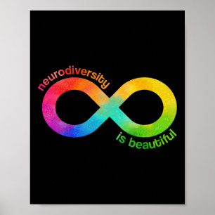 Neurovielfalt ist ein wunderschöner Autismus Neuro Poster