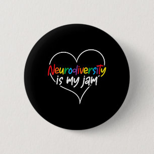 Neurovielfalt ist mein Bewusstsein für Autismus im Button