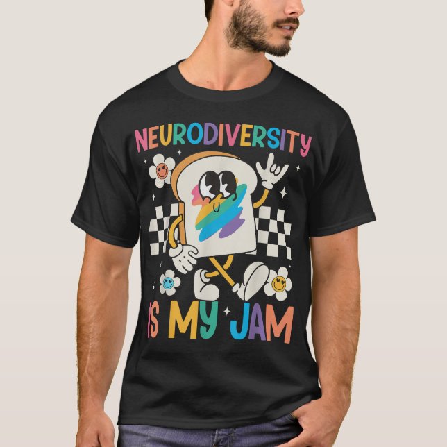 Neurovielfalt ist mein Jam-Inklusion-Autismus T-Shirt (Vorderseite)