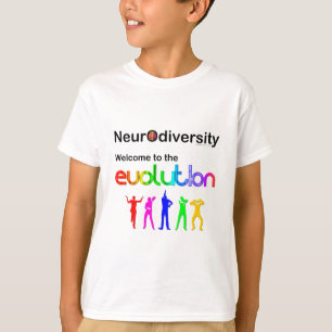 Neurovielfalt Willkommen in der Evolution T-Shirt