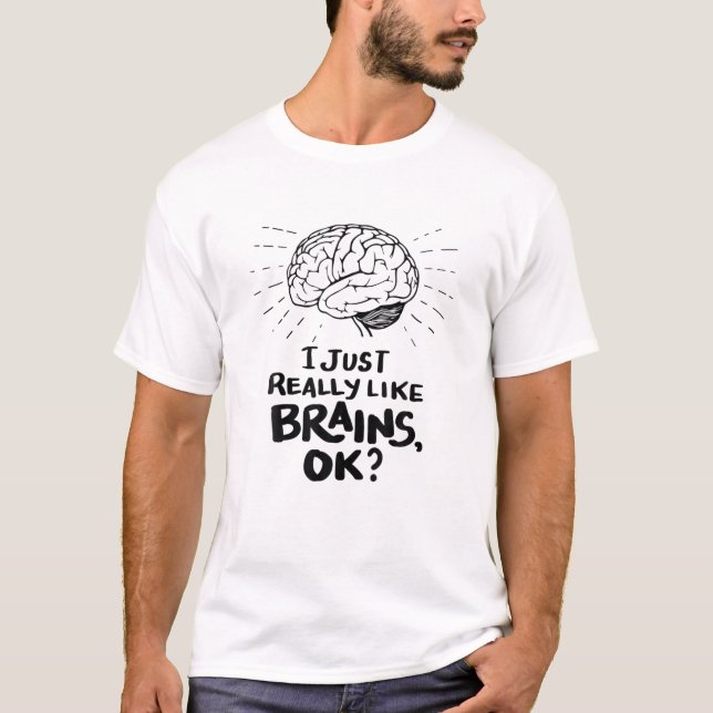 Neurowissenschaft Neurologie Doktor I einfach wie  T-Shirt (Vorderseite)