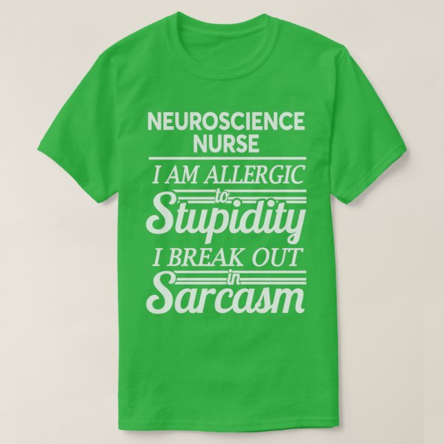 NEUROWISSENSCHAFT T-Shirt (Design vorne)