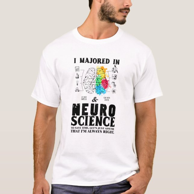 Neurowissenschaft T-Shirt (Vorderseite)