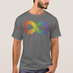 Neurroversity Akzeptanzzeichen des Regenbogens Une T-Shirt