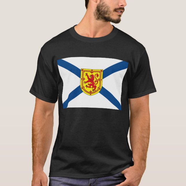 Neuschottland-Flaggen-T - Shirt (Vorderseite)