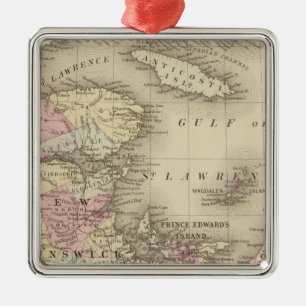 Neuschottland, New-Brunswick, Identifikation Silbernes Ornament