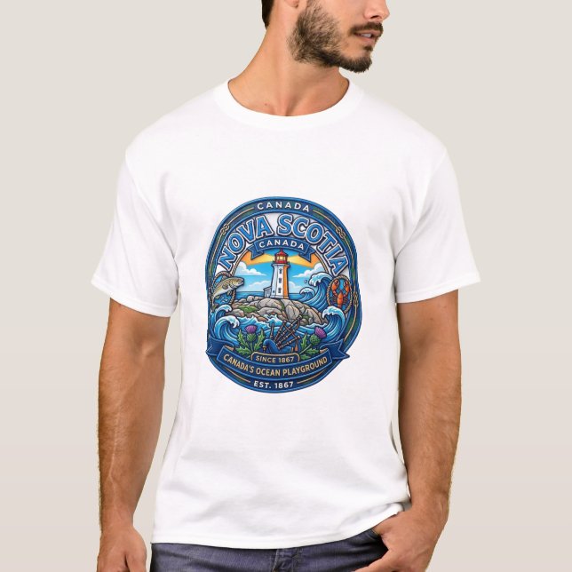 NEUSCHOTTLAND T-Shirt (Vorderseite)