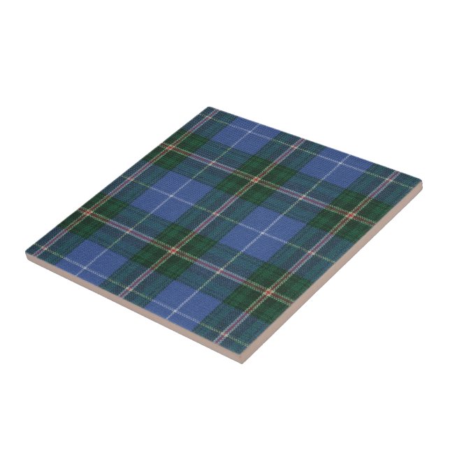 NeuschottlandTartan Frameable Keramik-Fliese Fliese (Seite)