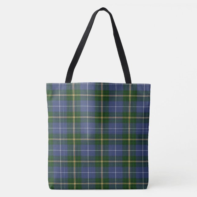 Neuschottlandtartan-Leuchtturm-Weg-Tasche Tasche (Vorderseite)