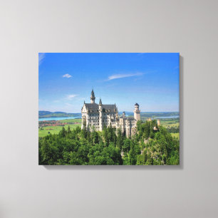 Neuschwanstein Burg Leinwanddruck auf Keilrahmen