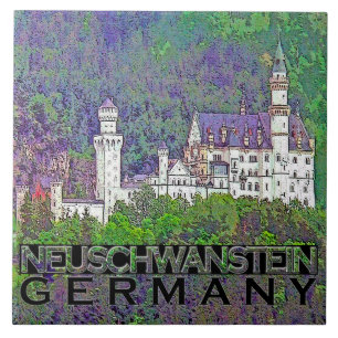Neuschwanstein Fliese