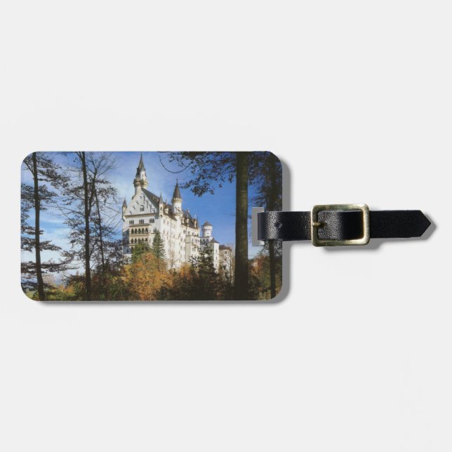 Neuschwanstein Gepäckanhänger (Vorderseite horizontal)