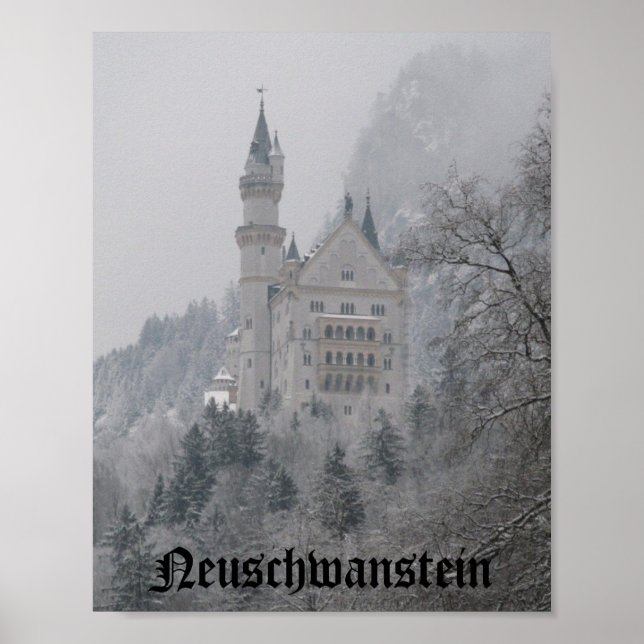 Neuschwanstein Poster (Vorne)