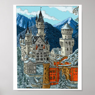 Neuschwanstein Poster