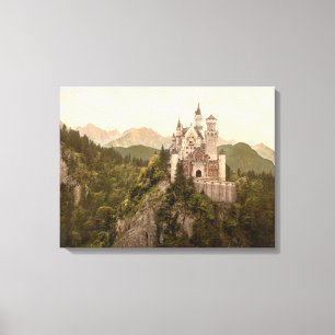 Neuschwanstein-Schloss, Bayern, Deutschland Leinwanddruck