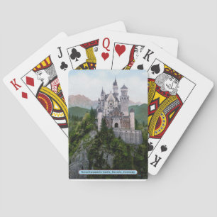 Neuschwanstein-Schloss, Bayern, Deutschland Spielkarten