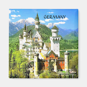 NEUSCHWANSTEIN-SCHLOSS, DEUTSCHLAND MAGNET
