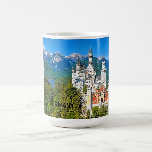 NEUSCHWANSTEIN-SCHLOSS - KAFFEE-TASSE KAFFEETASSE (Mittel)