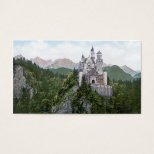 Neuschwanstein-Schloss-Lithographie