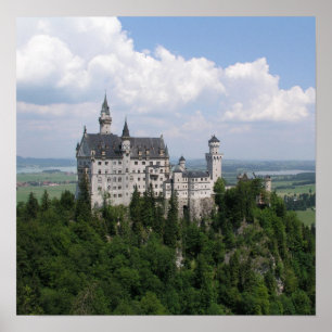Neuschwanstein-Schloss-Plakat Poster