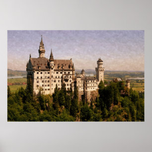 Neuschwanstein-Schloss Poster