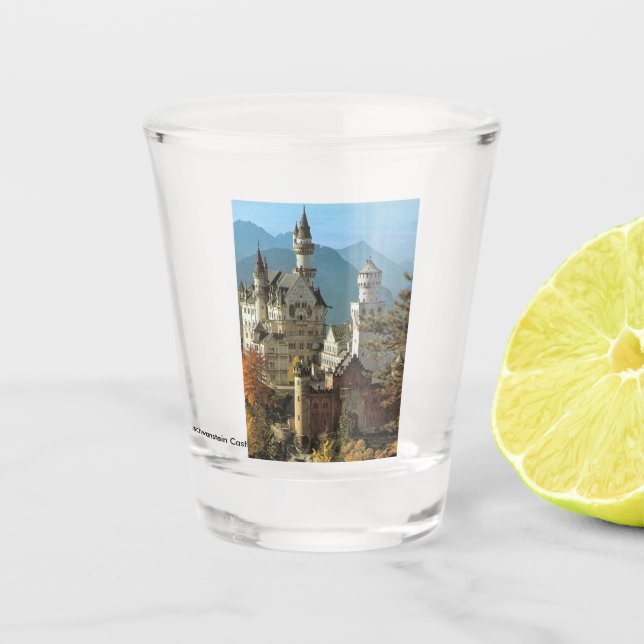 Neuschwanstein Schnapsglas (Vorderseite)