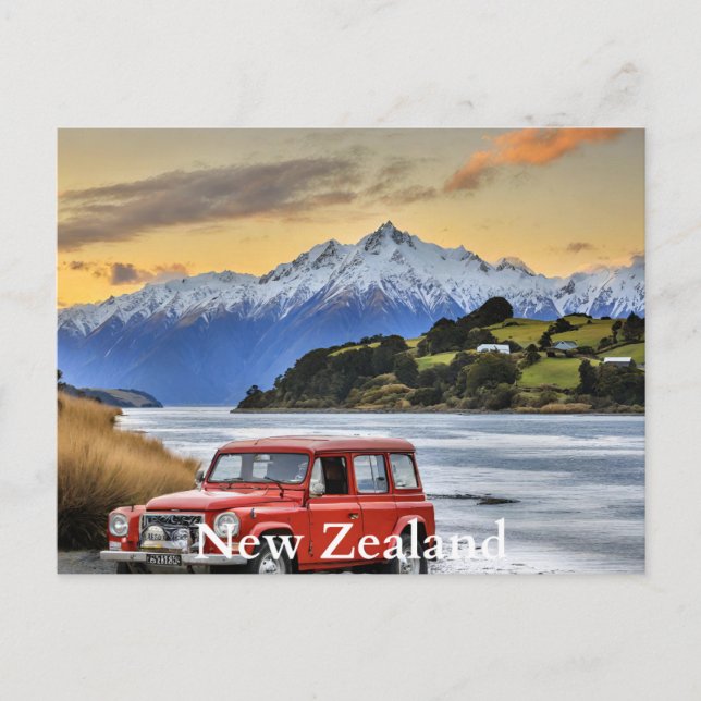 Neuseeland (2) postkarte (Vorderseite)